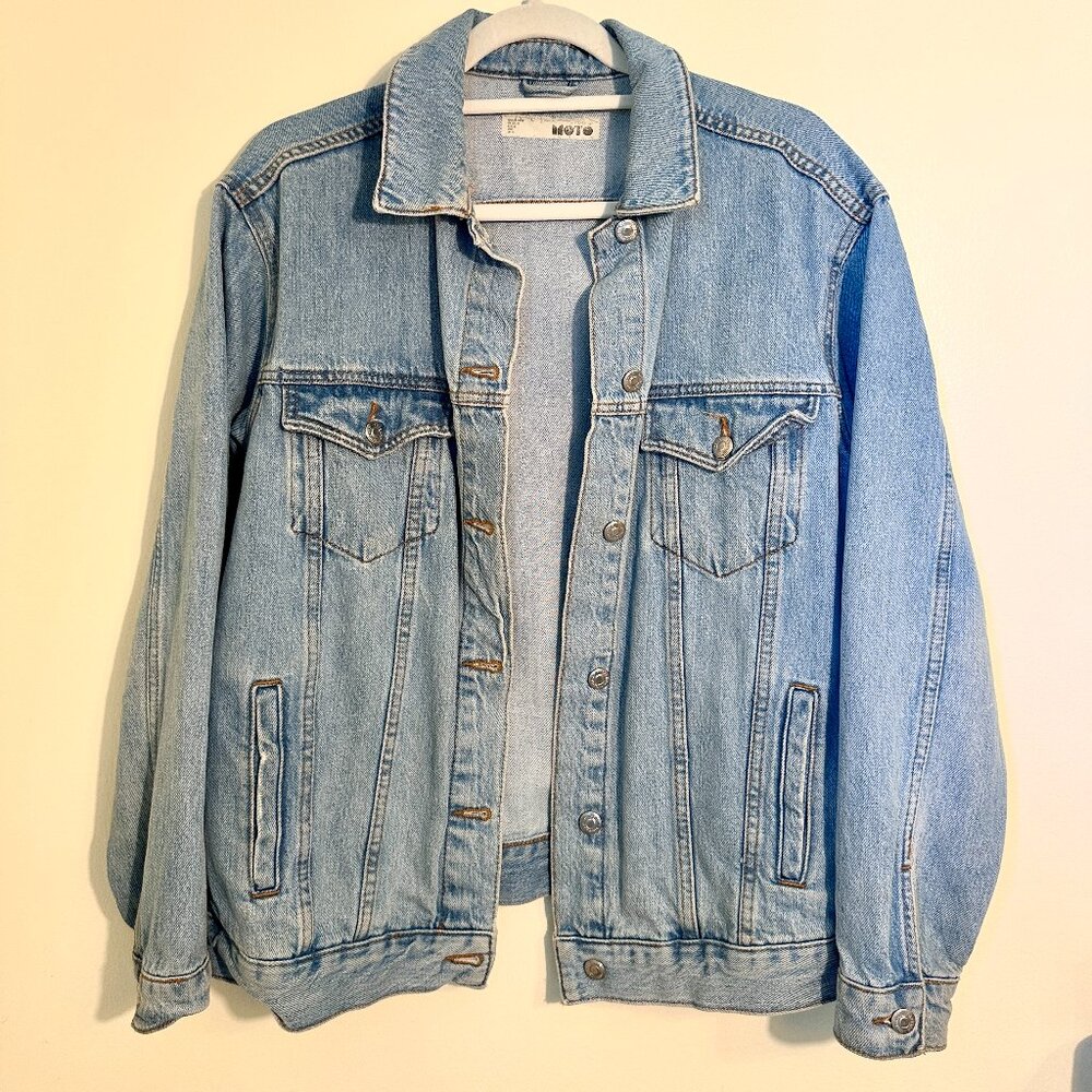 Topshop | Oversized Jean Jacket